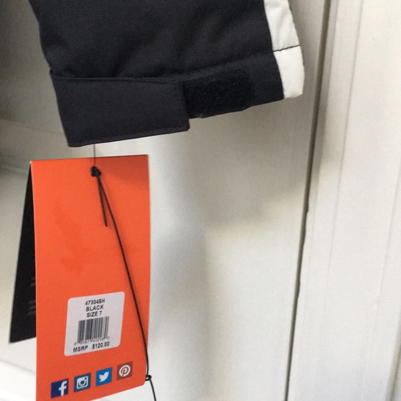 Hawke and Co Axis System hooded jacket size 7 NWT - Picture 5 of 9